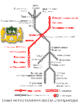 Карта метро Екатеринбурга